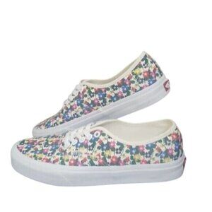 New Vans‎ Womens Authentic Floral Sneakers Size 8 Bloomcore Skater Streetwear